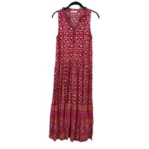 R Viomos Women's Size Small Midi/ Maxi Floral Dress